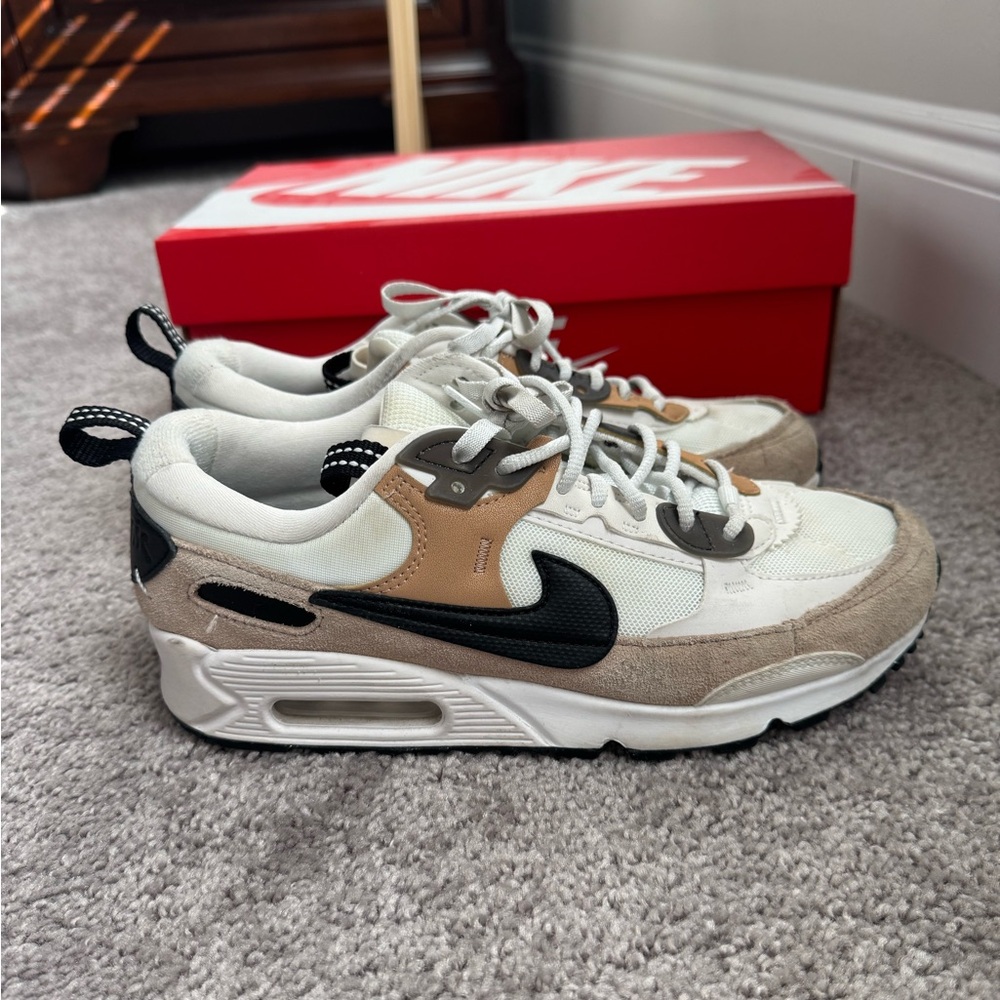 Nike Air Max 90 Futura Sneakers - Phantom (Black)/Sanddrift